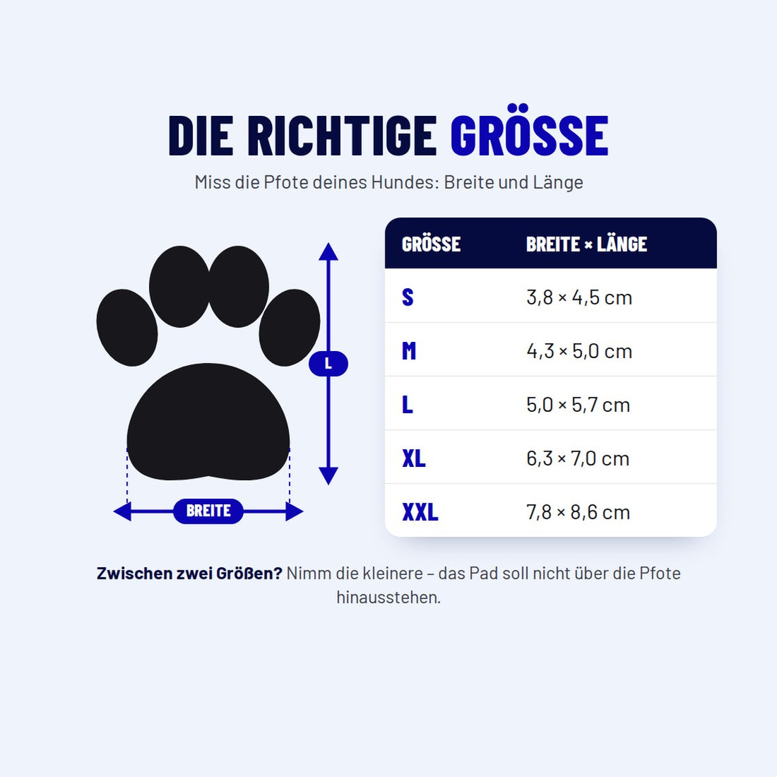 Anti-Rutsch-Pfotenpads